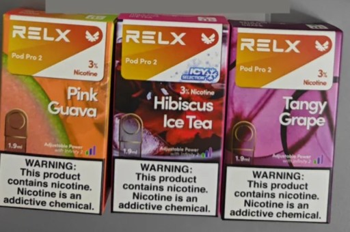 relx悦刻二代阿尔法冰樱薄荷烟弹口味测评